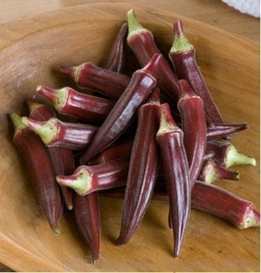 Yellow Okra Seeds Red Okra Seeds Nutritious Vegetable Seeds Balcony Garden All Seasons